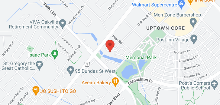 map of #36 -2480 POST ROAD DR